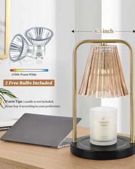 Dimmable Candle Heater – Jar Candle Warmer for Bedroom & Housewarming Gifts