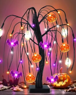 Halloween Tabletop Ornament – Battery Operated Boo Sign